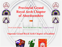 Tablet Screenshot of pgrac.nescotland.co.uk