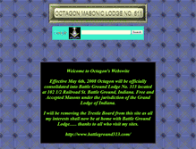 Tablet Screenshot of octagon511.nescotland.co.uk